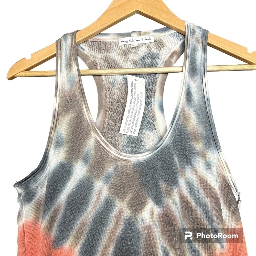 Young Fabulous & Broke Tie Dye Henna Pluto Eberhart Jumpsuit‎ Size Medium Women - Picture 3 of 15